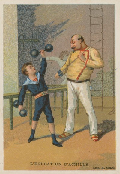 Akhilleusz nevelése alkotó: French School