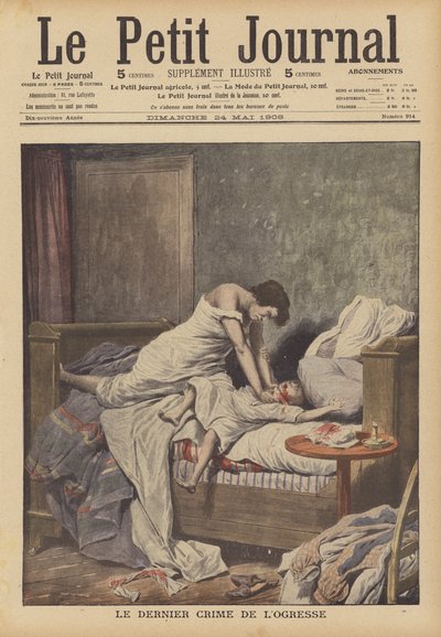 Jeanne Weber francia sorozatgyilkos végső bűne alkotó: French School