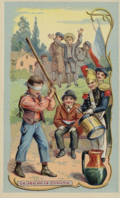 A kancsó játék (chromolitho) alkotó: French School