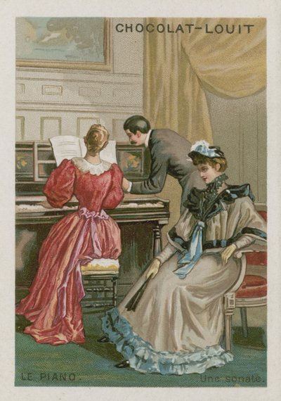 A zongora: szonáta alkotó: French School