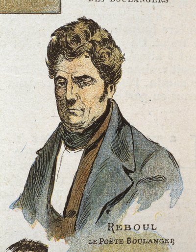 A költő, Reboul, a "The Boulanger de Nîmes" (1796-1864) alkotó: French School