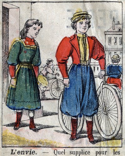 A hét halálos bűn: az irigység. Epinális képalkotás a 19. század végén. (I sette peccati o vizi capitali) alkotó: French School