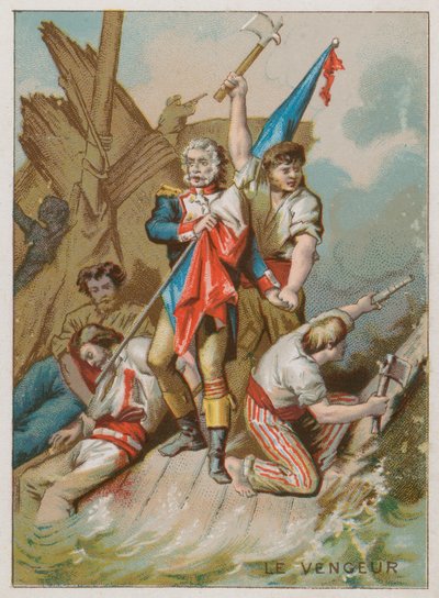 A nép Bosszúállója hajó alkotó: French School