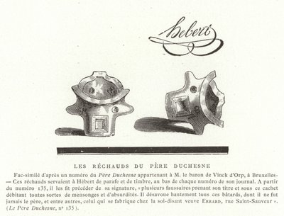 Pere Duchesne kályhái alkotó: French School