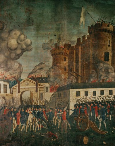 A Bastille bevétele ... alkotó: French School