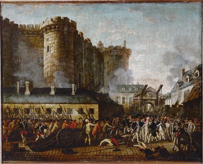 A Bastille bevétele ... alkotó: French School