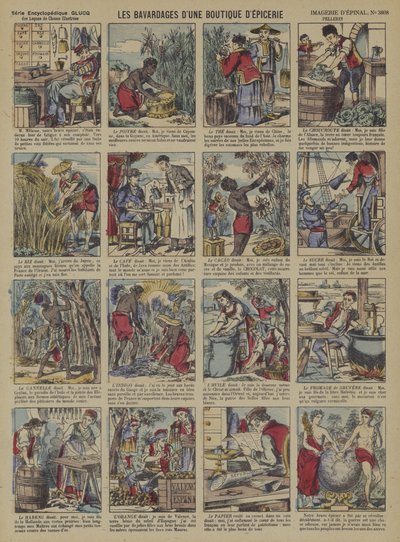 Mesék a termékekről egy boltban (színes litó) alkotó: French School
