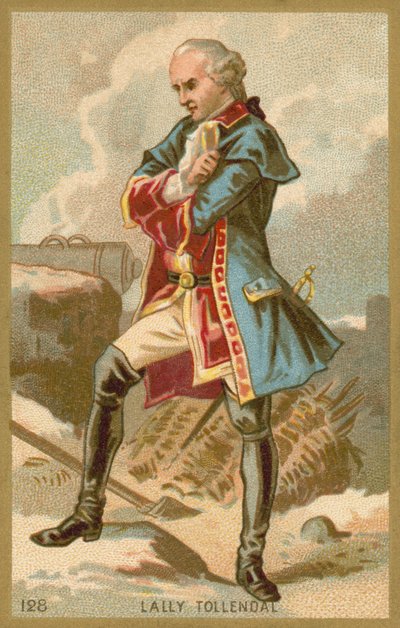 Thomas Arthur, Lally grófja, Tollendal bárója, francia tábornok alkotó: French School