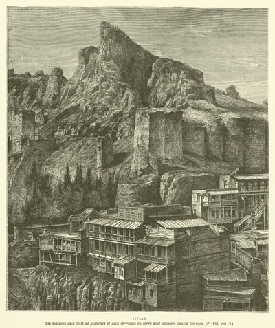 Tiflis (metszet) alkotó: French School