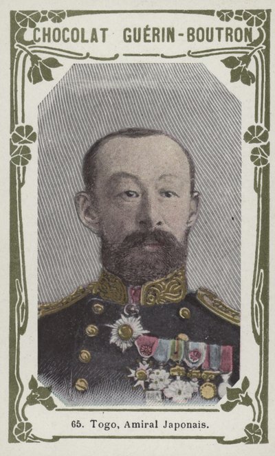 Togo, japán admirális (színes fotó) alkotó: French School