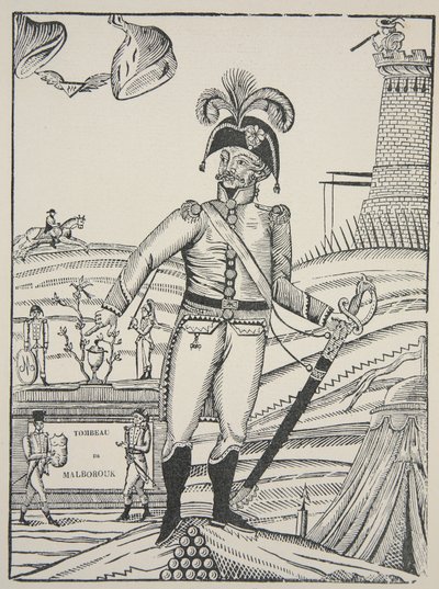 Malborouk sírja, 1722 körül alkotó: French School