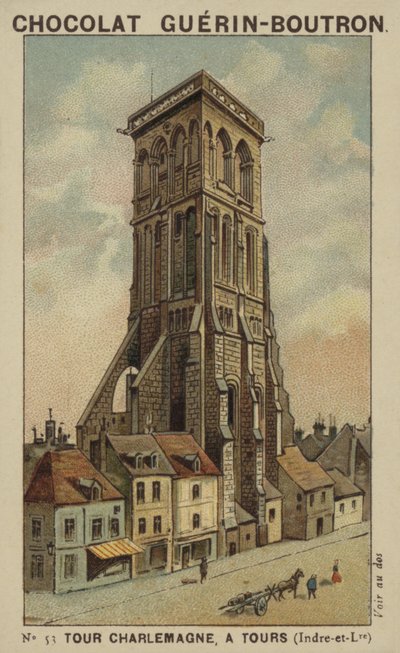 Nagy Károly-torony, Toursban, Indre-et-Loire-ban alkotó: French School