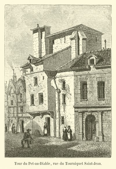 Pet-au-Diable tornya, rue du Tourniquet Saint-Jean alkotó: French School
