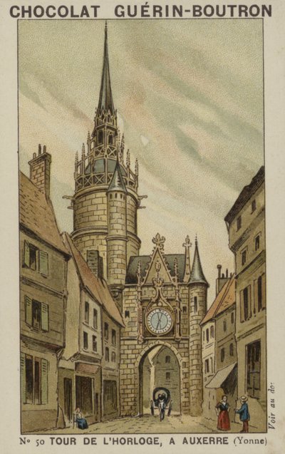 Óratorony, Auxerre, Yonne alkotó: French School