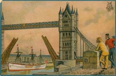 Tower Bridge, London alkotó: French School