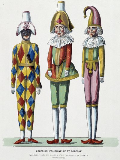 Az első birodalom játékai: Harlequin, Bobèche alkotó: French School