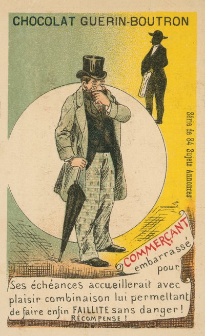 Kereskedő (litho) alkotó: French School
