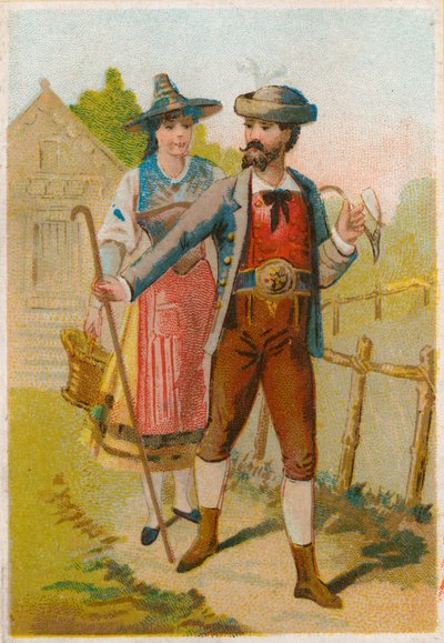 Hagyományos viselet alkotó: French School