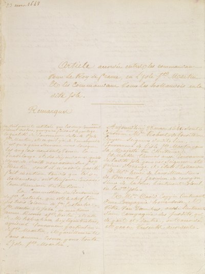 Concordiai szerződés, 1648. március 23 alkotó: French School