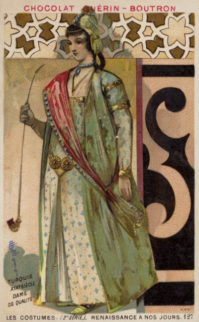 Török úriasszony, 19. század alkotó: French School