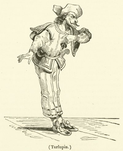 Turlupin (metszet) alkotó: French School