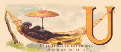 U: Egy lusta, a szigetek madara! Egy idétlen, egy haszontalan! alkotó: French School