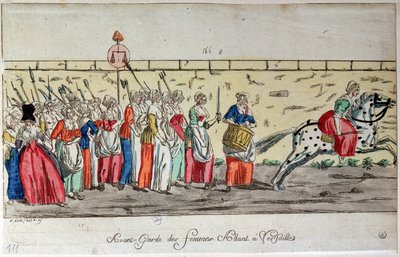 A nők élcsapata október 5-én Versailles-ba megy alkotó: French School
