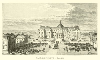 Vaux-le-Vicomte alkotó: French School