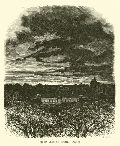 Versailles éjszaka alkotó: French School