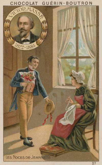 Victor Masse, Jeannette esküvője alkotó: French School