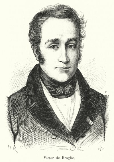 Victor de Broglie (metszet) alkotó: French School