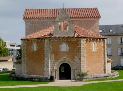 Kilátás a Szent Jean keresztelőkápolnára alkotó: French School