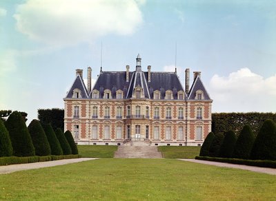 Kilátás a kastélyra alkotó: French School