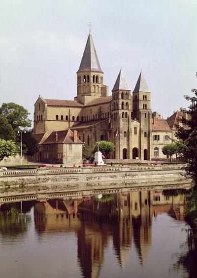 Kilátás a Notre-Dame-templomra, 11-12. század alkotó: French School