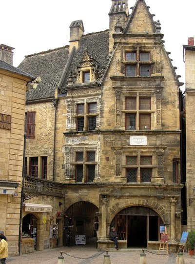 Kilátás a Maison de La Boetie-ra alkotó: French School