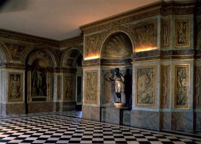 Kilátás a Salle des Hocquetons-ra (Íjászok szobája) (fotó) alkotó: French School