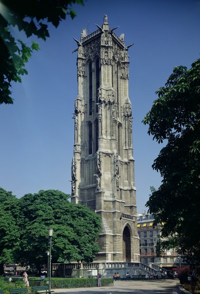 Kilátás a Saint-Jacques körútra, 1508-22 alkotó: French School