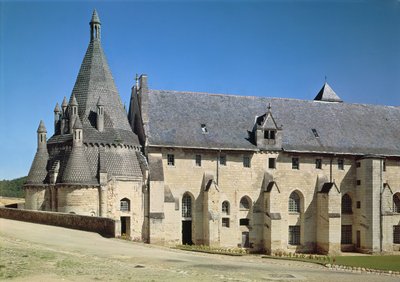 Kilátás a Tour dEvraultra és a refektóriumra alkotó: French School
