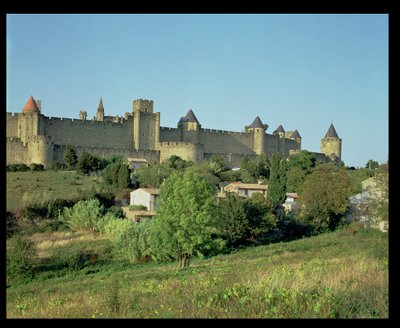 Kilátás a város falaira alkotó: French School