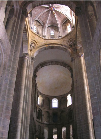 Kilátás a templomhajóra, 1050 körül alkotó: French School