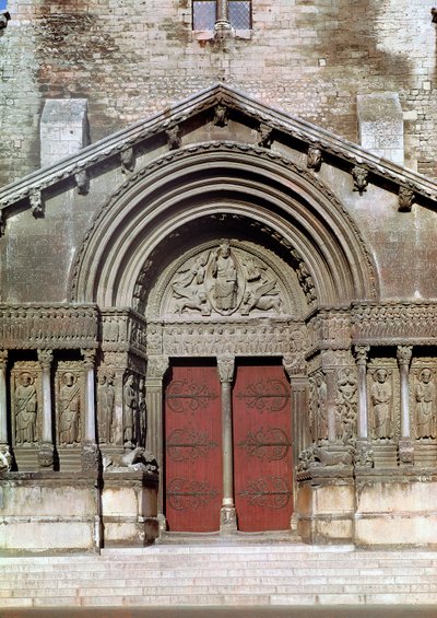 A portál nézete alkotó: French School