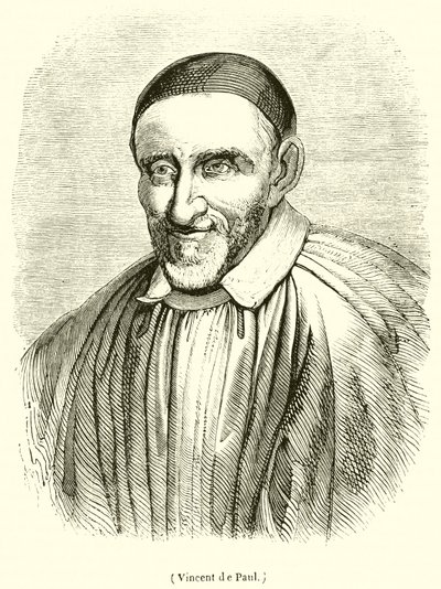 Vincent de Paul (metszet) alkotó: French School