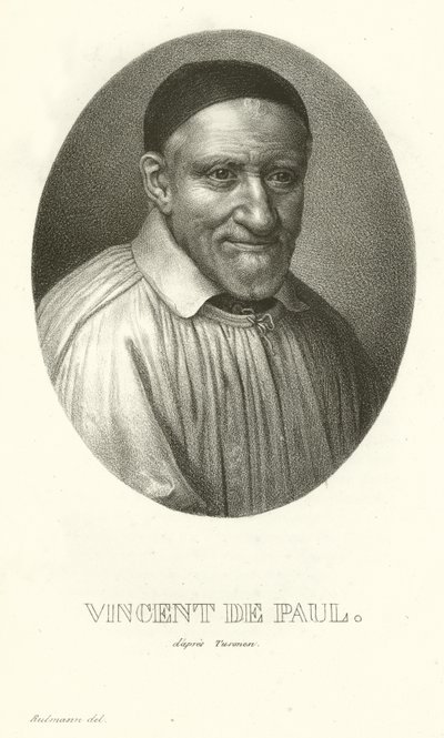 Vincent de Paul alkotó: French School