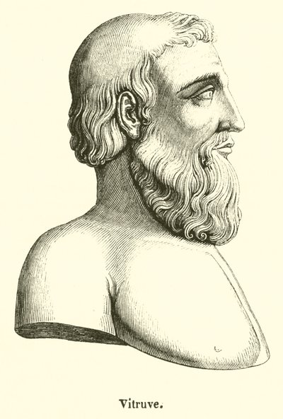 Vitruvius (metszet) alkotó: French School