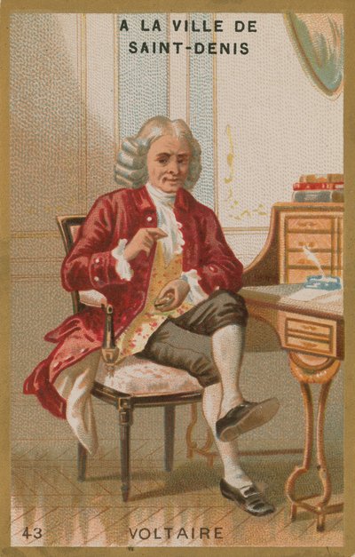 Voltaire francia felvilágosodás író és filozófus alkotó: French School