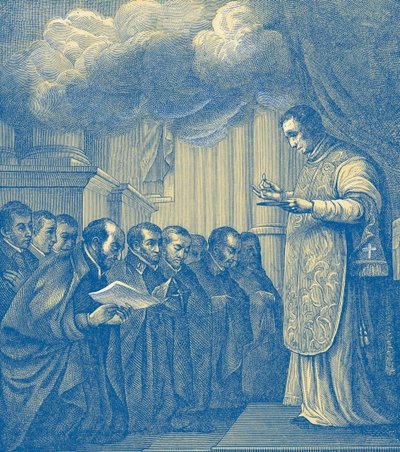 – Szent Ignác első társai fogadalma alkotó: French School