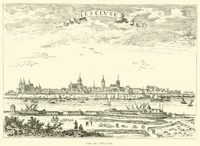 Kilátás a zárra (metszet) alkotó: French School