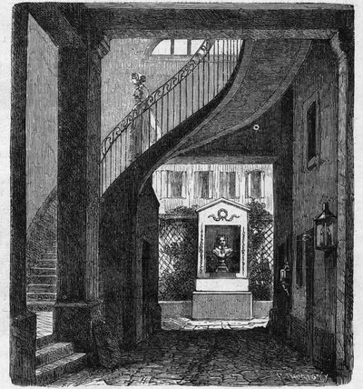 Kilátás a párizsi rue d
