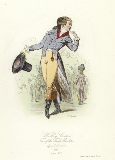 Sétaruha, a francia forradalom kora alkotó: French School