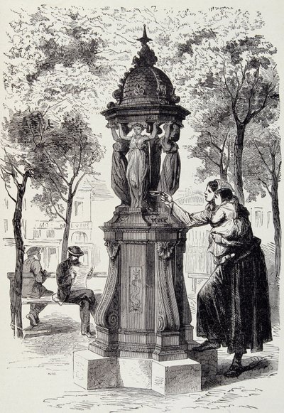 Wallace-kút alkotó: French School